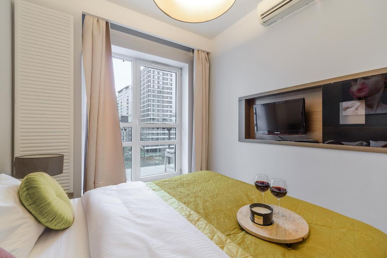 ורשה Luxury Apartments In Platinum Tower מראה חיצוני תמונה