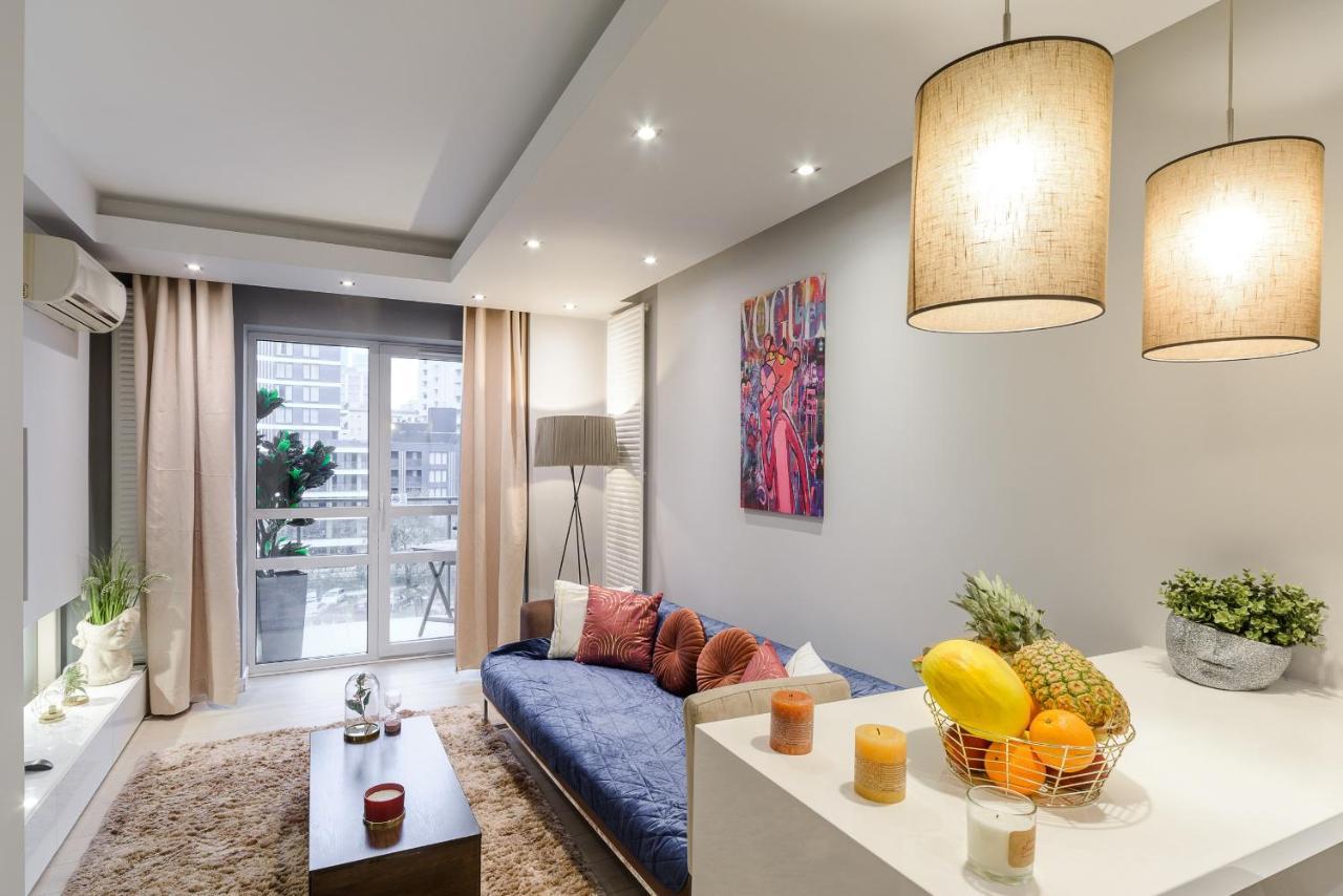 ורשה Luxury Apartments In Platinum Tower מראה חיצוני תמונה