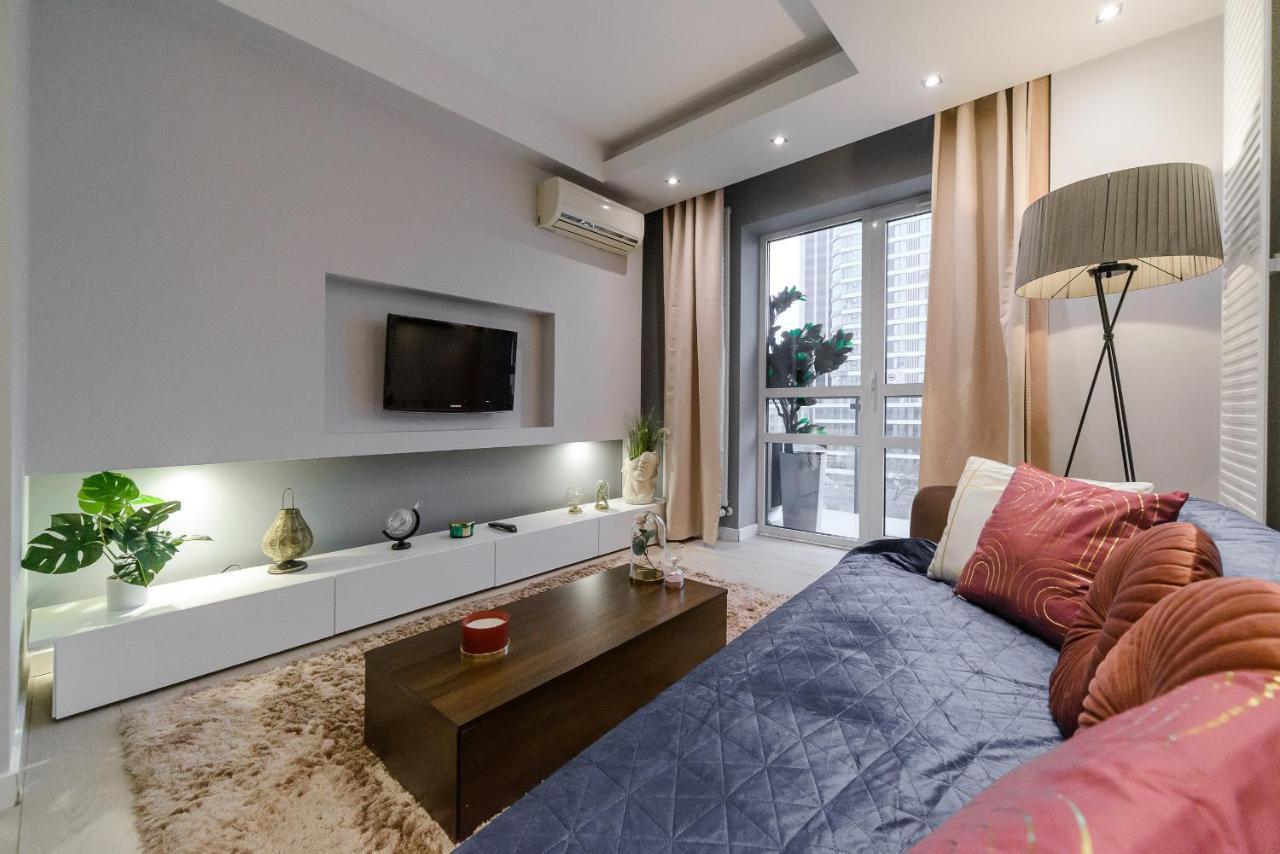 ורשה Luxury Apartments In Platinum Tower מראה חיצוני תמונה
