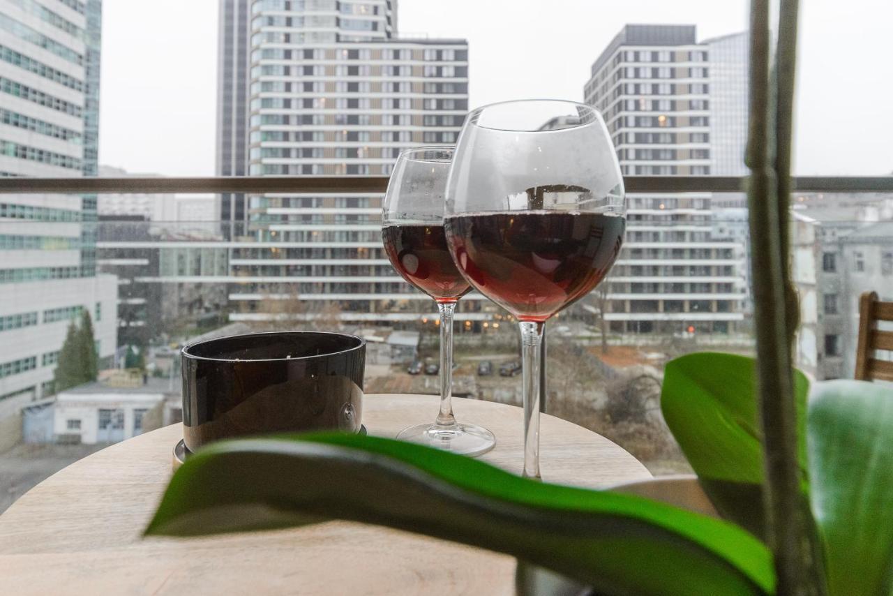 ורשה Luxury Apartments In Platinum Tower מראה חיצוני תמונה