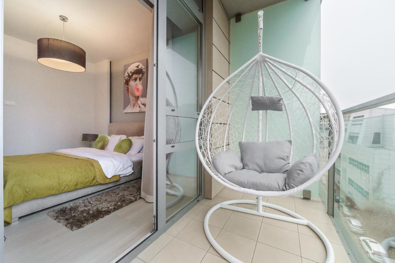 ורשה Luxury Apartments In Platinum Tower מראה חיצוני תמונה