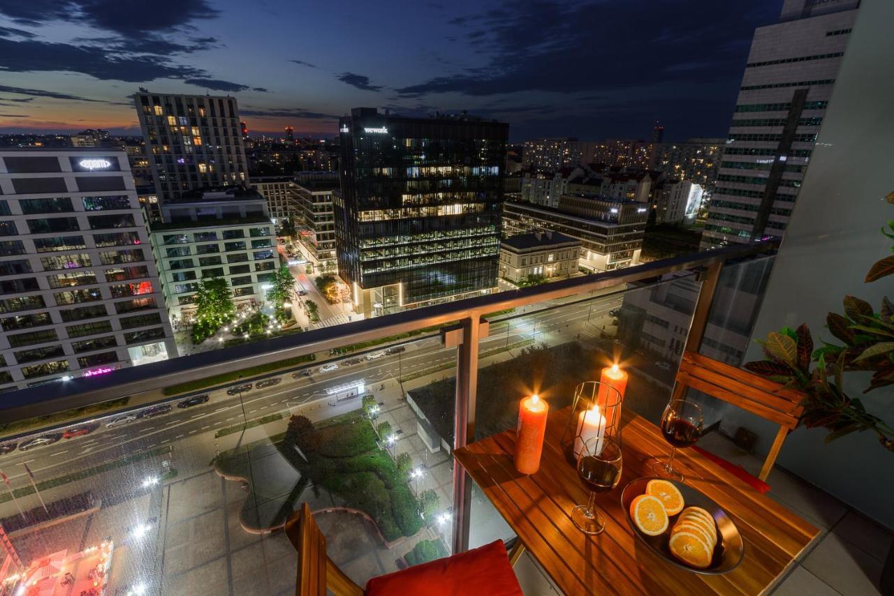 ורשה Luxury Apartments In Platinum Tower מראה חיצוני תמונה