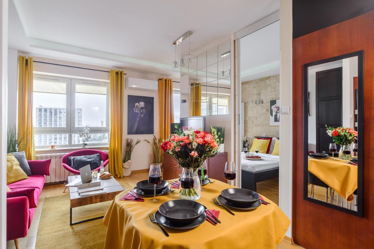 ורשה Luxury Apartments In Platinum Tower מראה חיצוני תמונה
