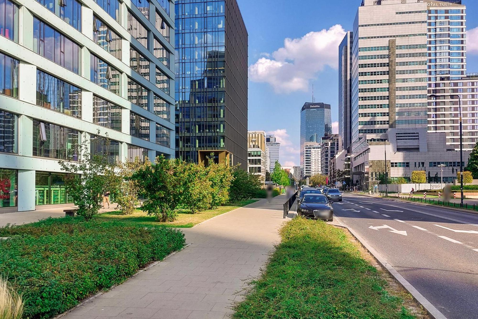 ורשה Luxury Apartments In Platinum Tower מראה חיצוני תמונה