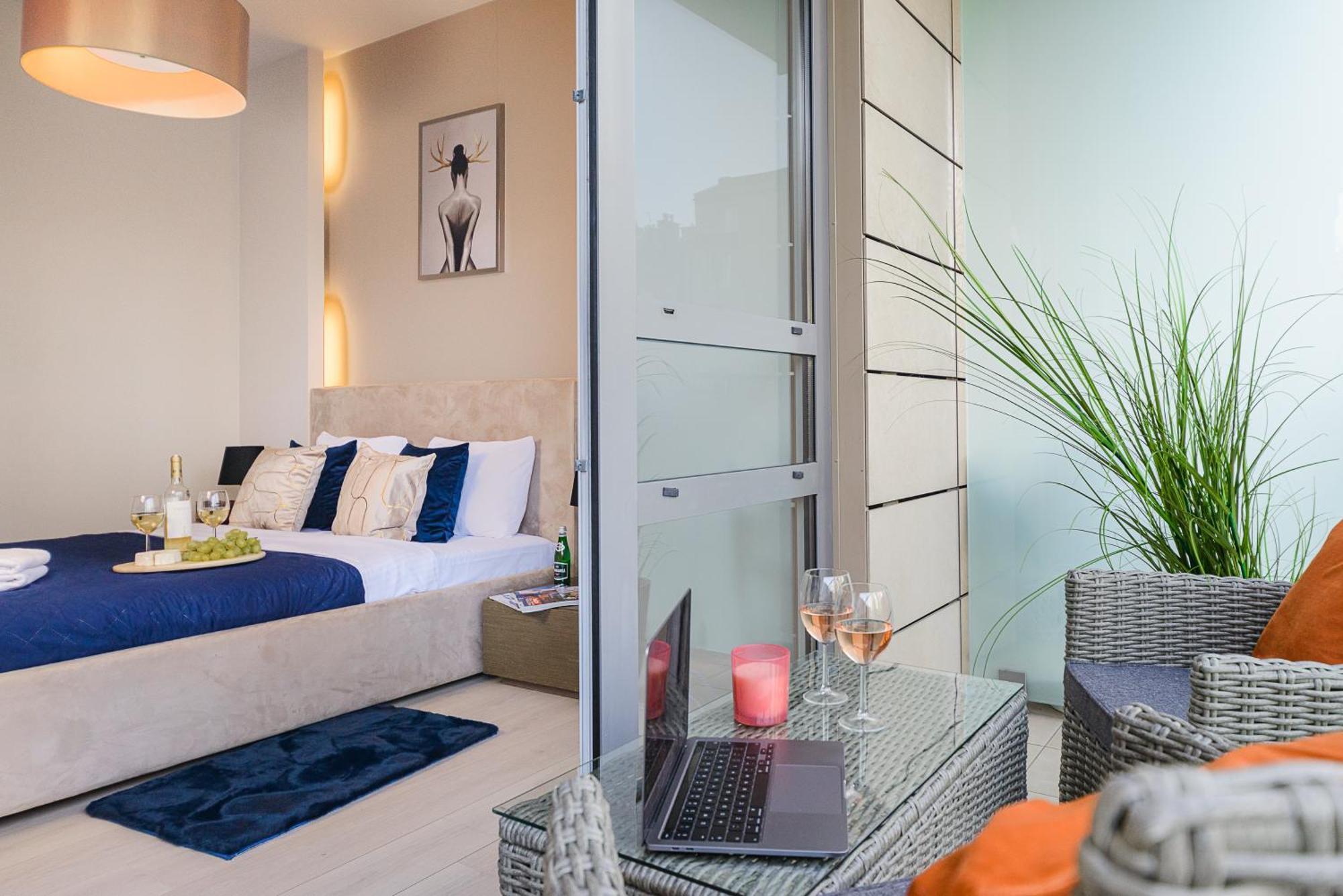 ורשה Luxury Apartments In Platinum Tower מראה חיצוני תמונה