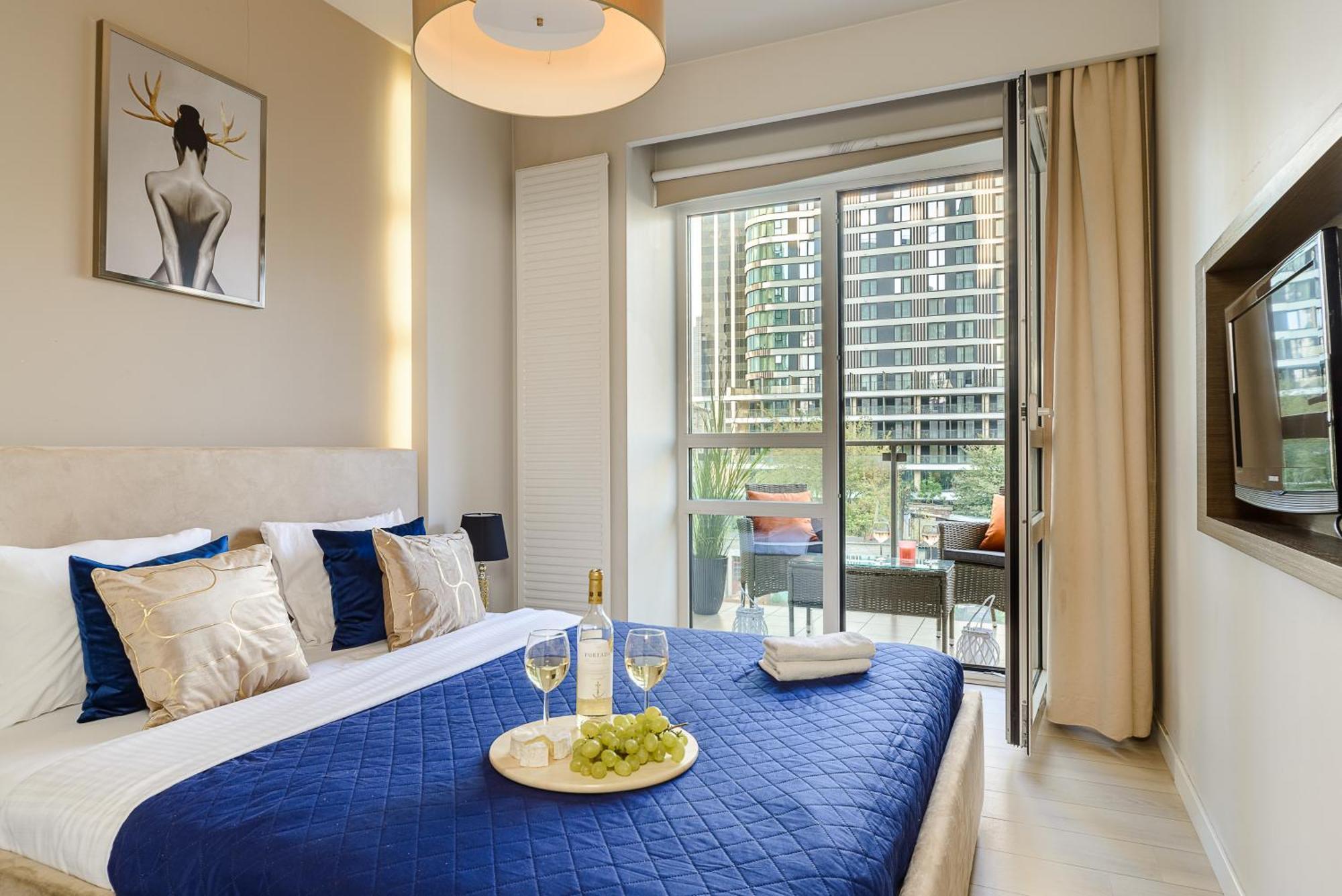 ורשה Luxury Apartments In Platinum Tower מראה חיצוני תמונה