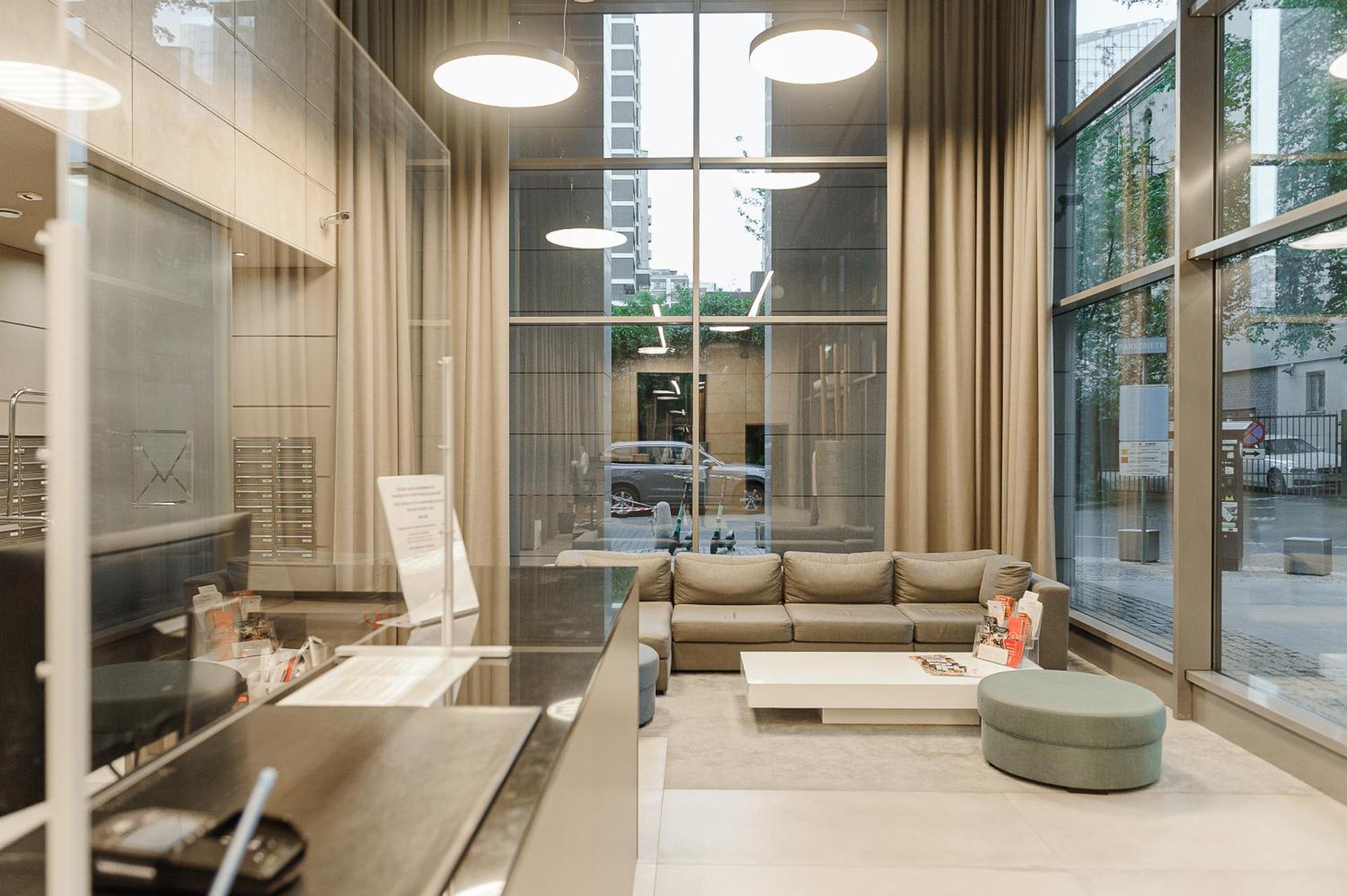 ורשה Luxury Apartments In Platinum Tower מראה חיצוני תמונה