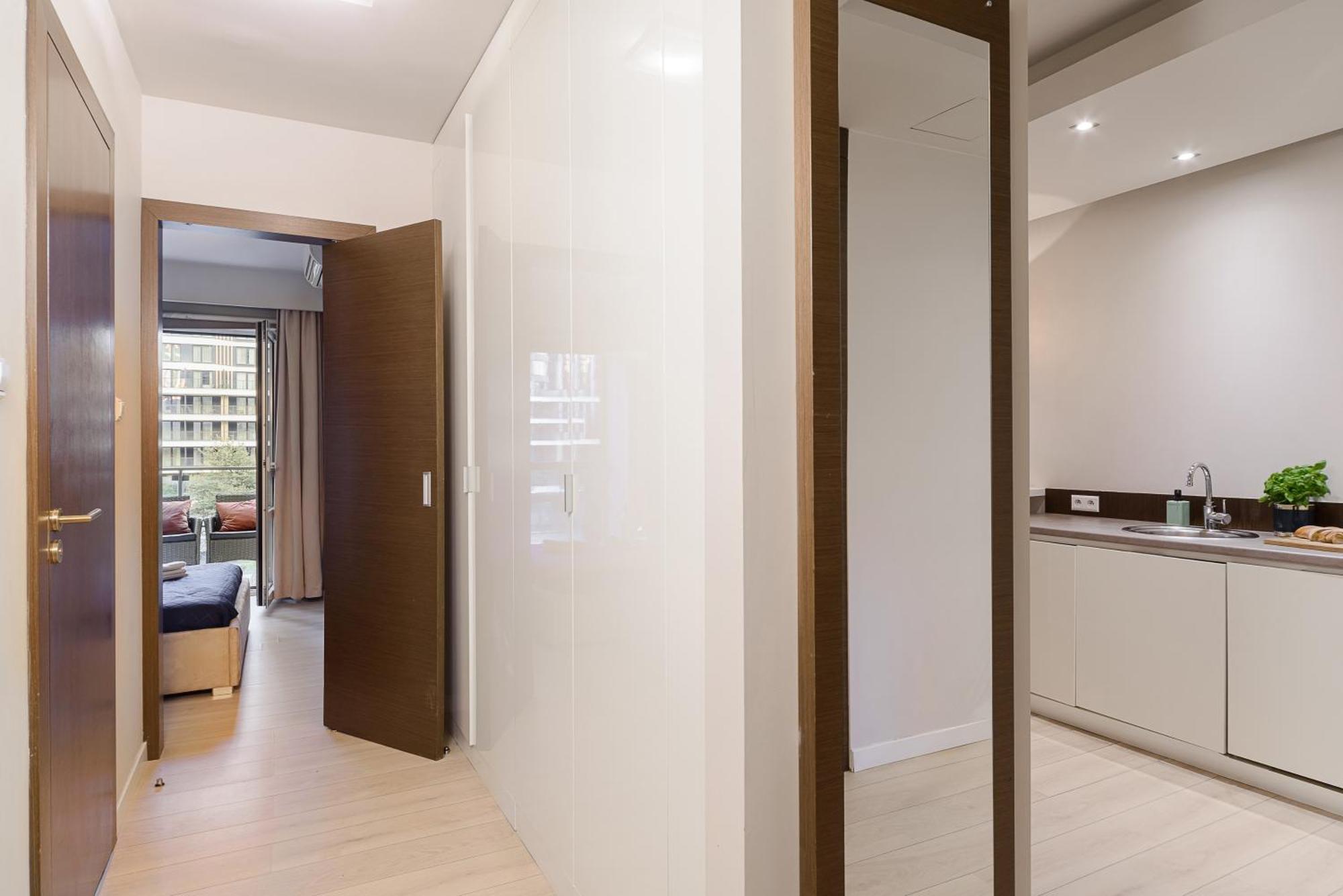 ורשה Luxury Apartments In Platinum Tower מראה חיצוני תמונה