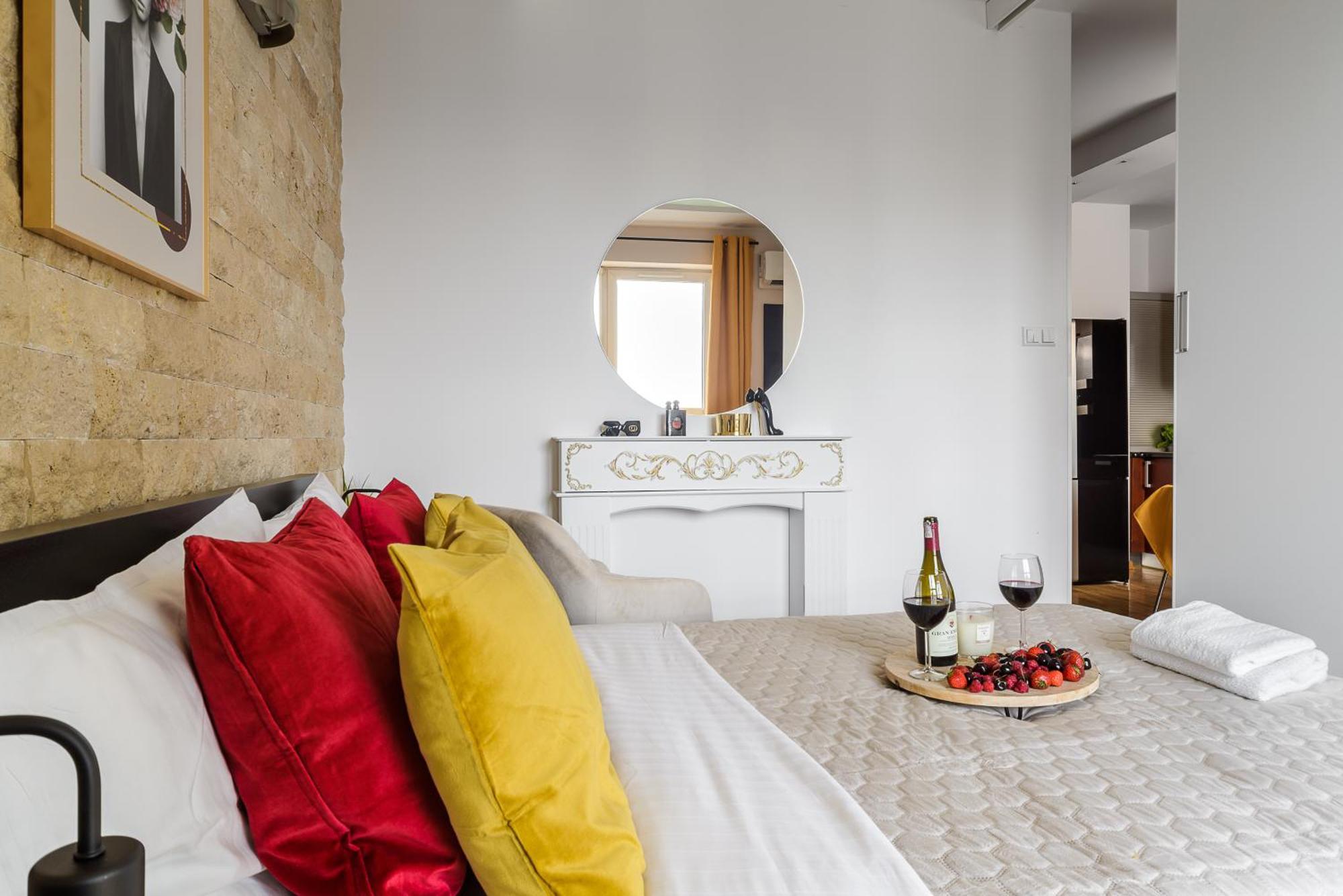 ורשה Luxury Apartments In Platinum Tower מראה חיצוני תמונה