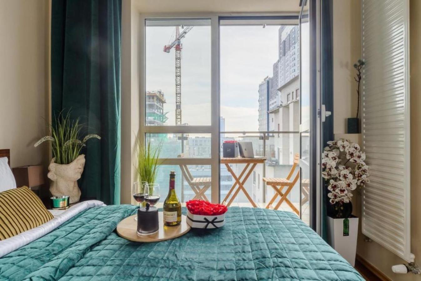 ורשה Luxury Apartments In Platinum Tower מראה חיצוני תמונה