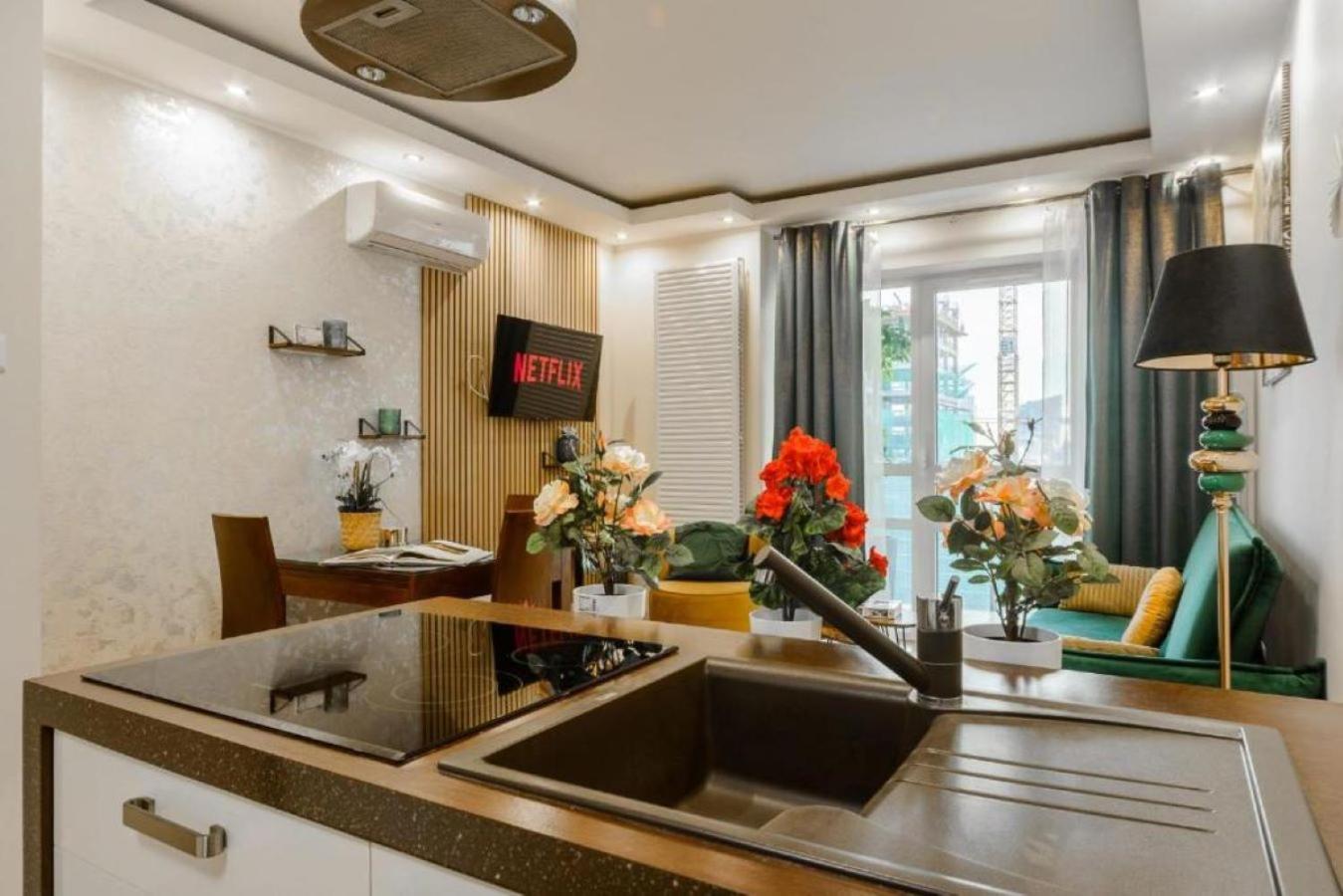 ורשה Luxury Apartments In Platinum Tower מראה חיצוני תמונה