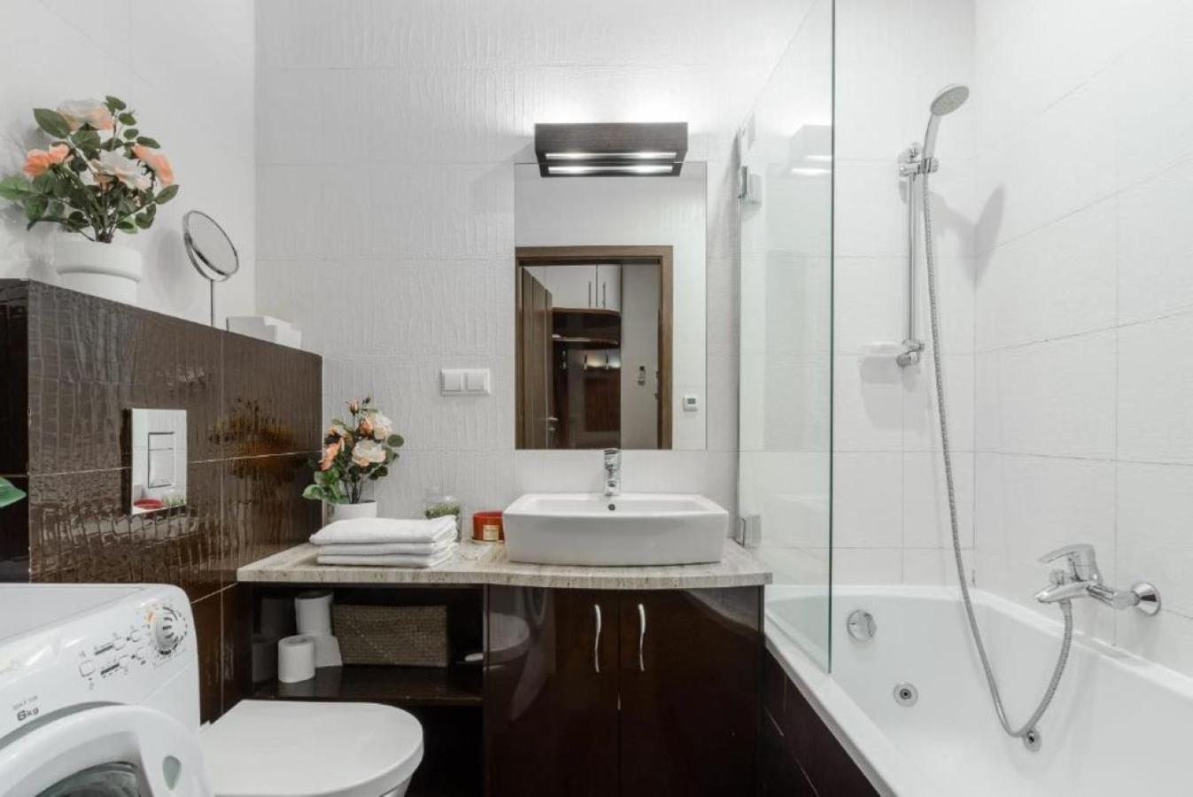 ורשה Luxury Apartments In Platinum Tower מראה חיצוני תמונה